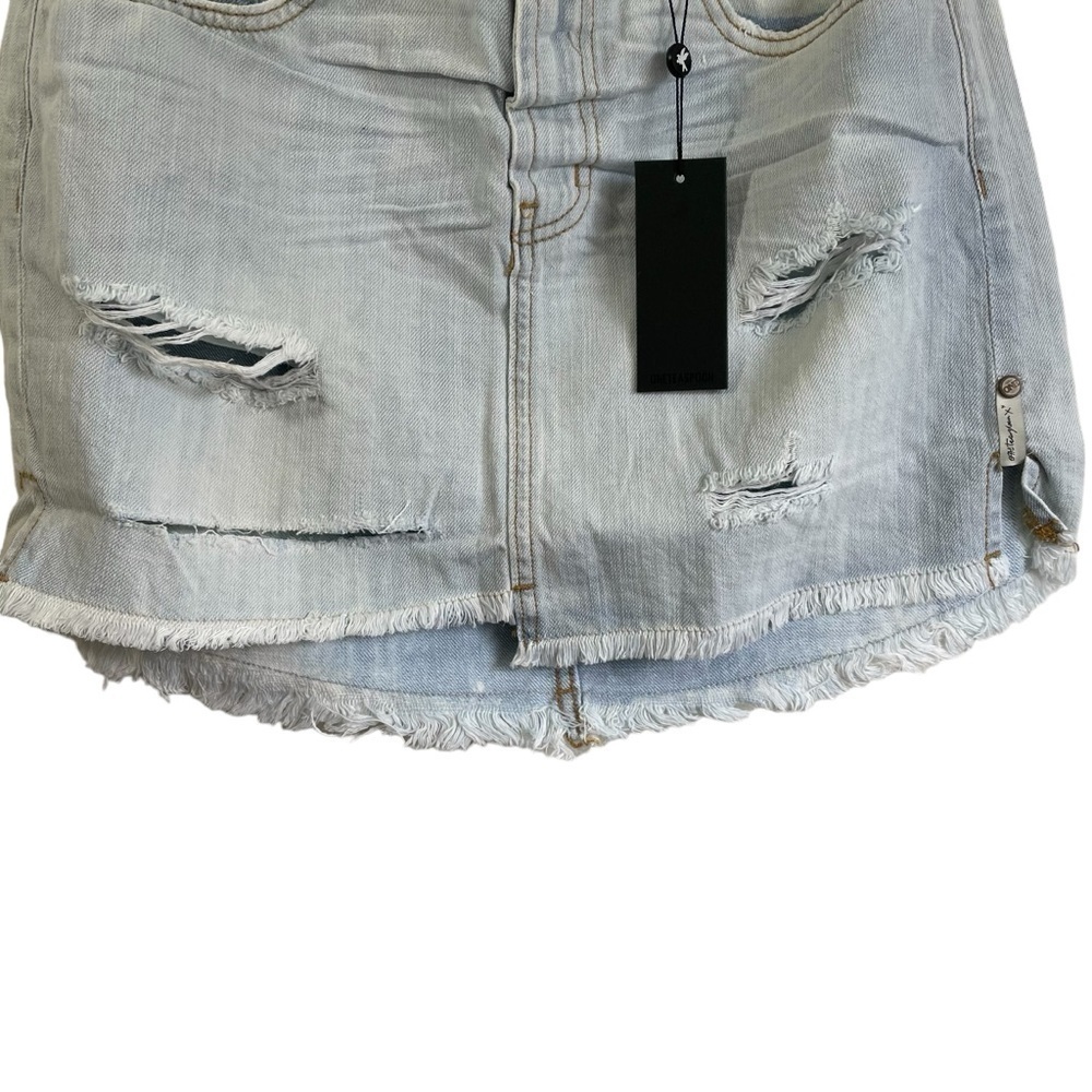 One Teaspoon 2020 Mini High Waist Skirt in Brando Style 21647 Size 28 NWT‎ - Picture 5 of 12